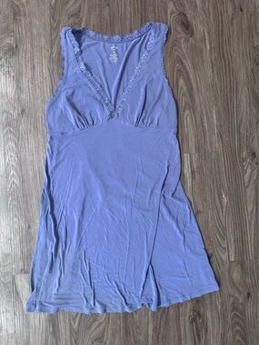 Apt. 9 Lavender Lace-Trim Mini Dress